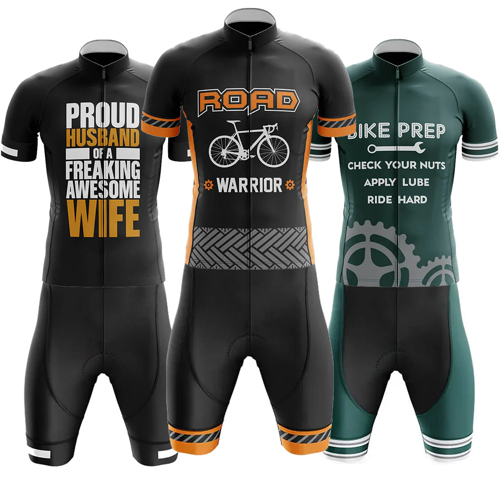 Mountain Biking Outfit - Road Warrior Fietskleding Uniform Jersey Heren