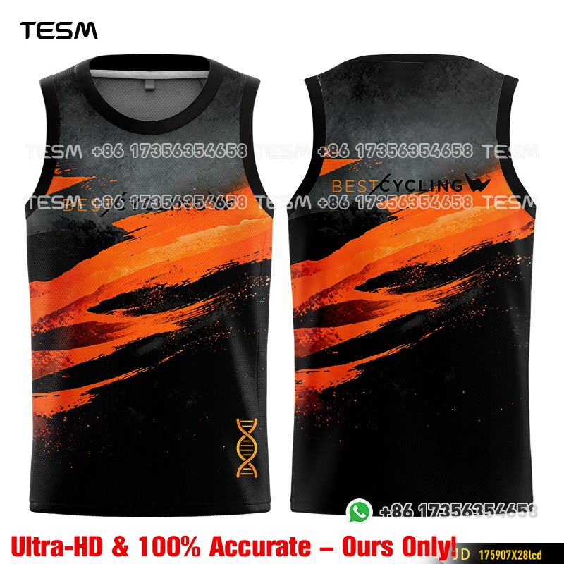 Mountain Biking Vest - Mouwloos vest voor kinderen, ademend, sneldrogend