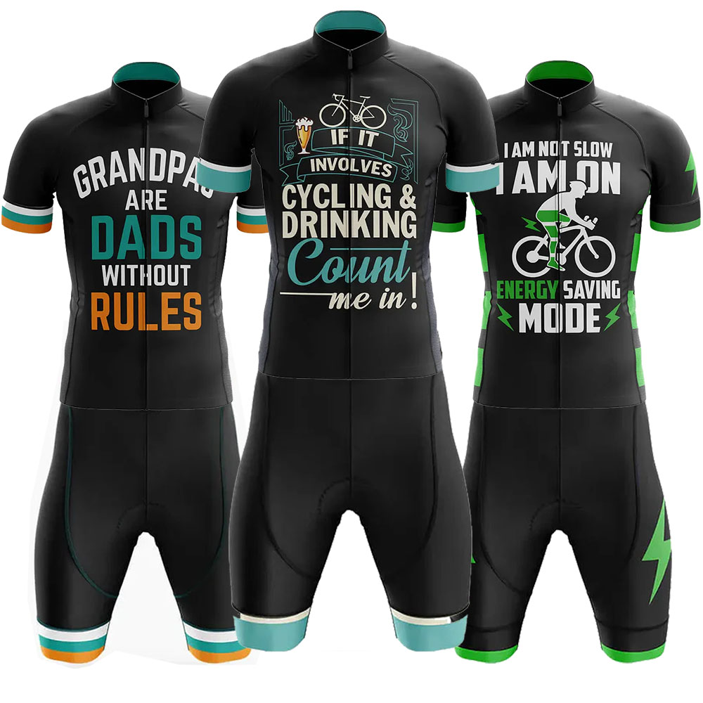 Mountain Biking Outfit - Fietsen en drinken Fietskleding Uniform Jersey