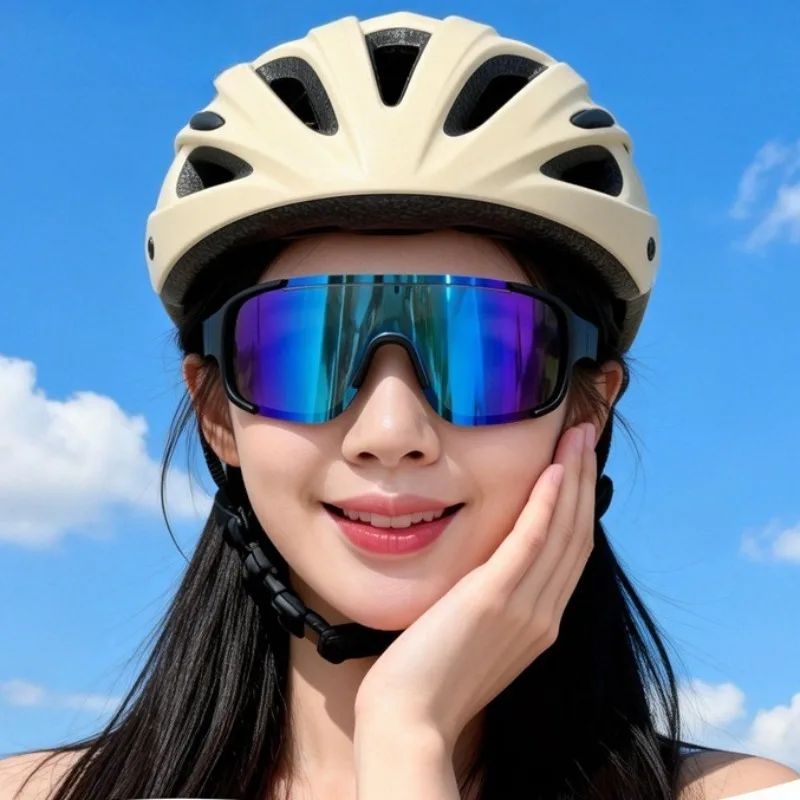 Mountain Biking Sunglasses - Unisex sportfietsbril, windbestendig, MTB-fietsbril, ski-, rij-,