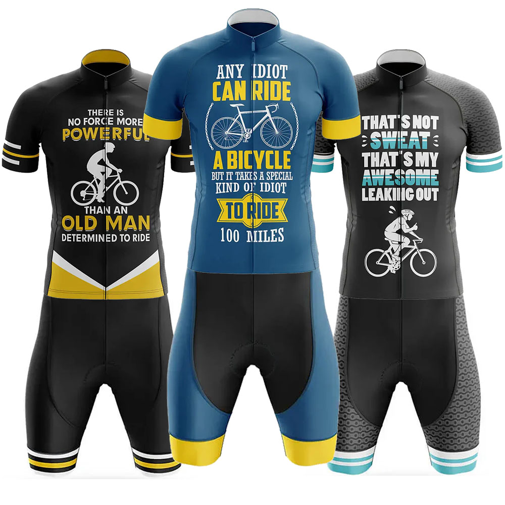 Mountain Biking Outfit - Special Idiot Fietskleding Uniform Jersey Heren