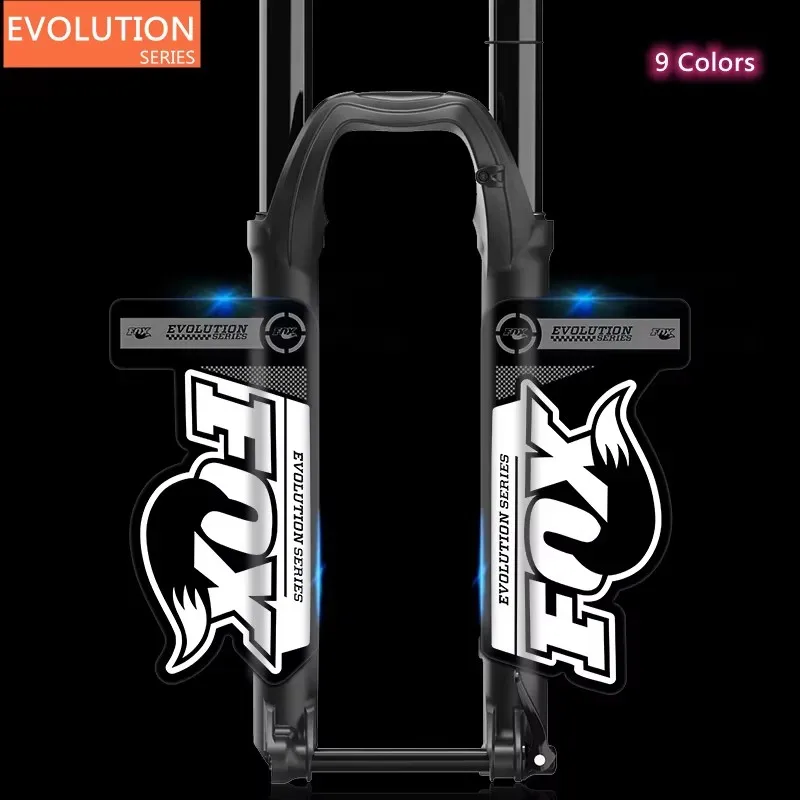 Mountain Biking Quotes - EVOLUTION Mountainbike Vorkstickers MTB Speed ​​Down