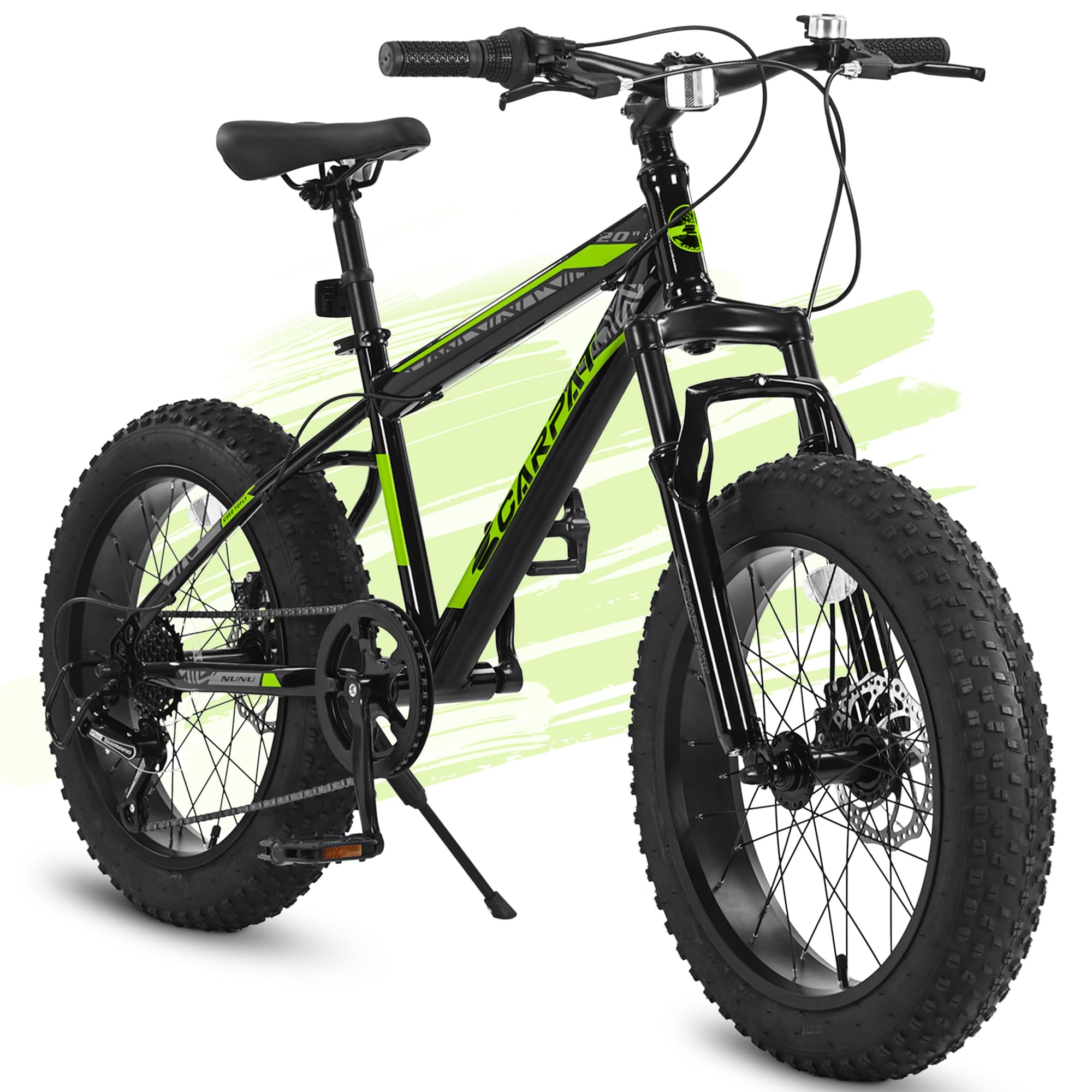 Mountain Biking Youth - 20 inch kindermountainbike, 7 versnellingen, dubbele