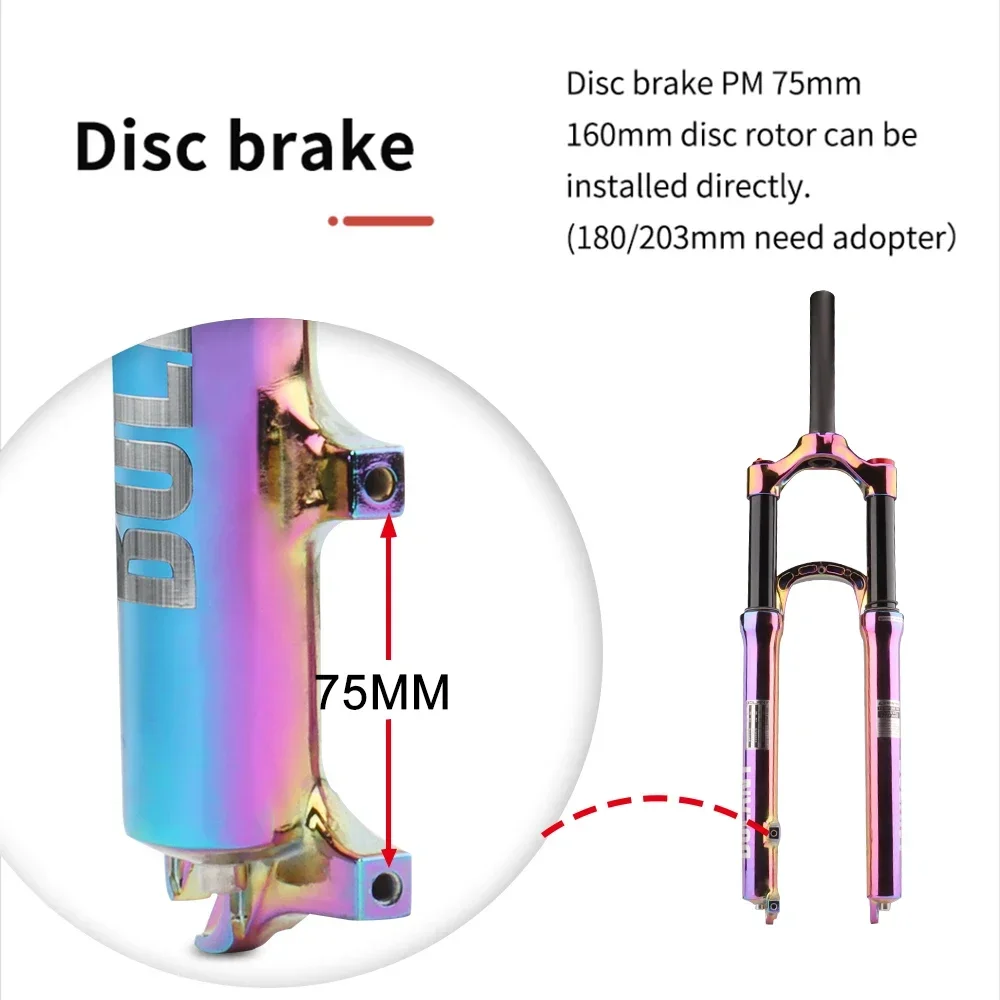 Regenboog 27.5/29er Suspension - Mtb Fork Air recensie en prijs