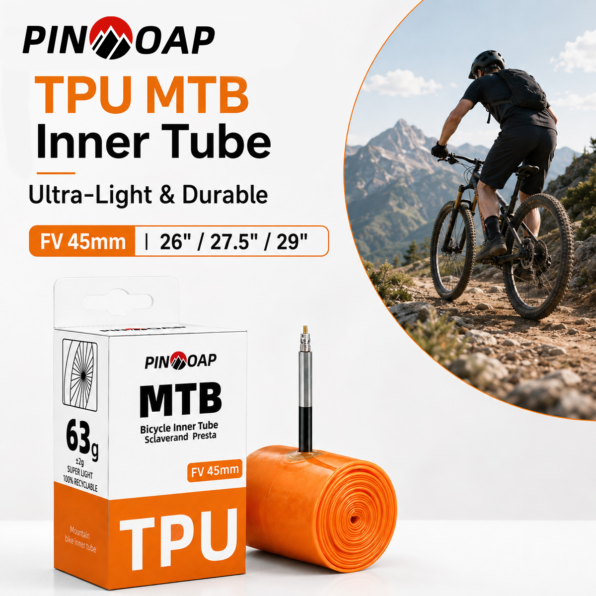 PINMOAP TPU MTB Binnenband 26  - Mountain Biking Shoes recensie en prijs
