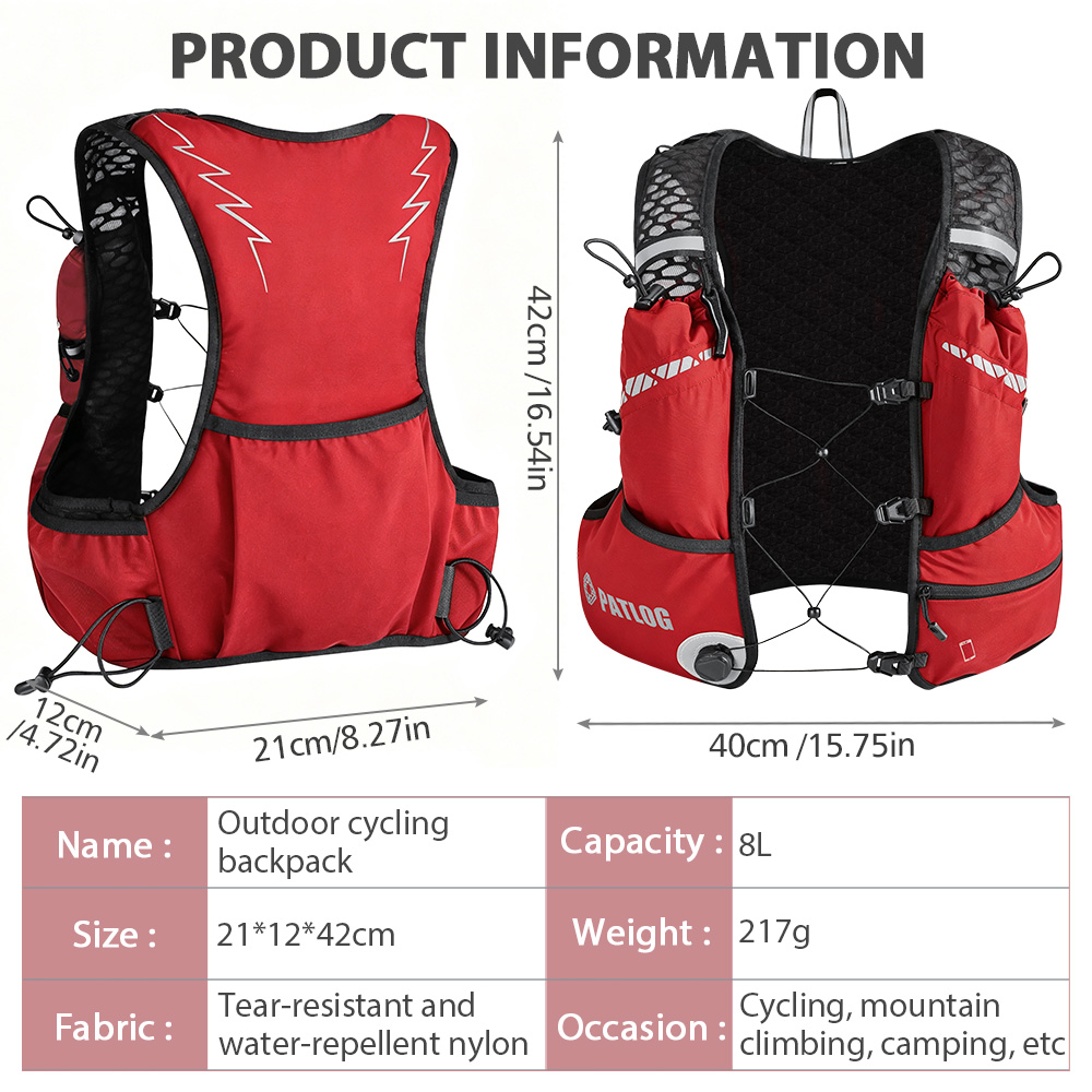 NEWBOLER Outdoor Trail Running - Mountain Biking Vest recensie en prijs