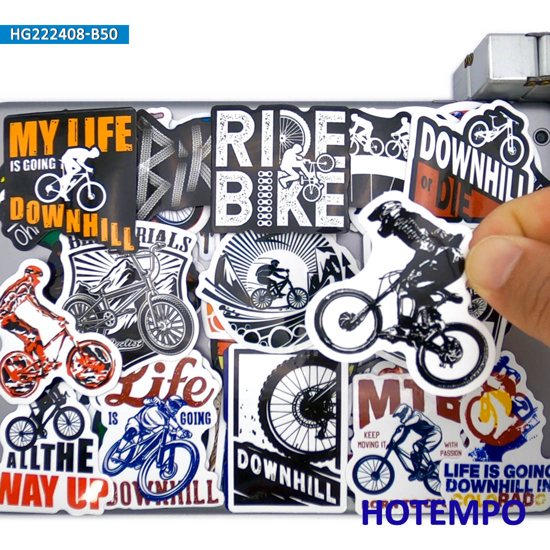 50 Stuks, Mountainbike rijden, - Mountain Biking Sport recensie en prijs