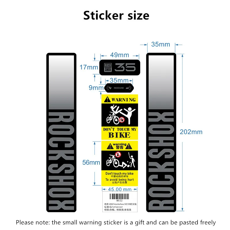 Rockshox XC35 mountainbike vor - Mountain Biking Quotes recensie en prijs