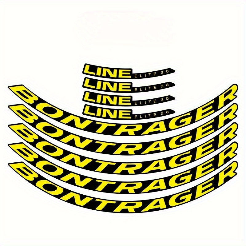 9 Stuks 2D Helm Stickers Bontr - Mountain Biking Quotes recensie en prijs