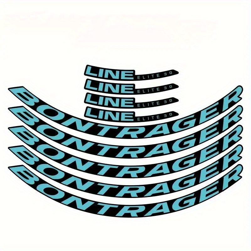 9 Stuks 2D Helm Stickers Bontr - Mountain Biking Quotes recensie en prijs