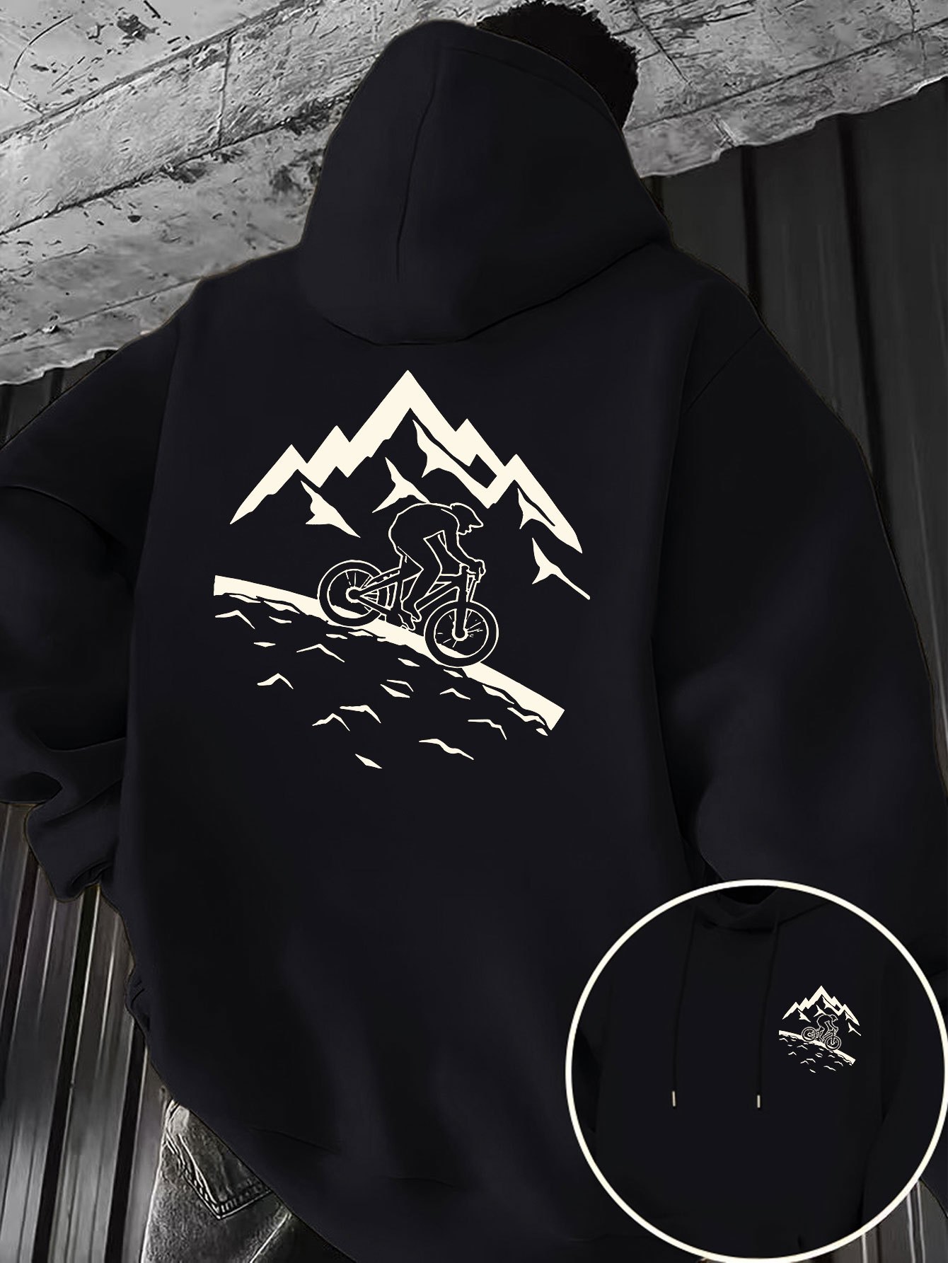 Nieuw herenhoodie met mountain - Mountain Biking Outfit recensie en prijs